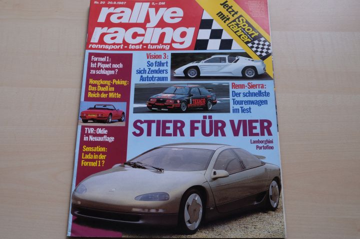 Deckblatt Rallye Racing (20/1987)
